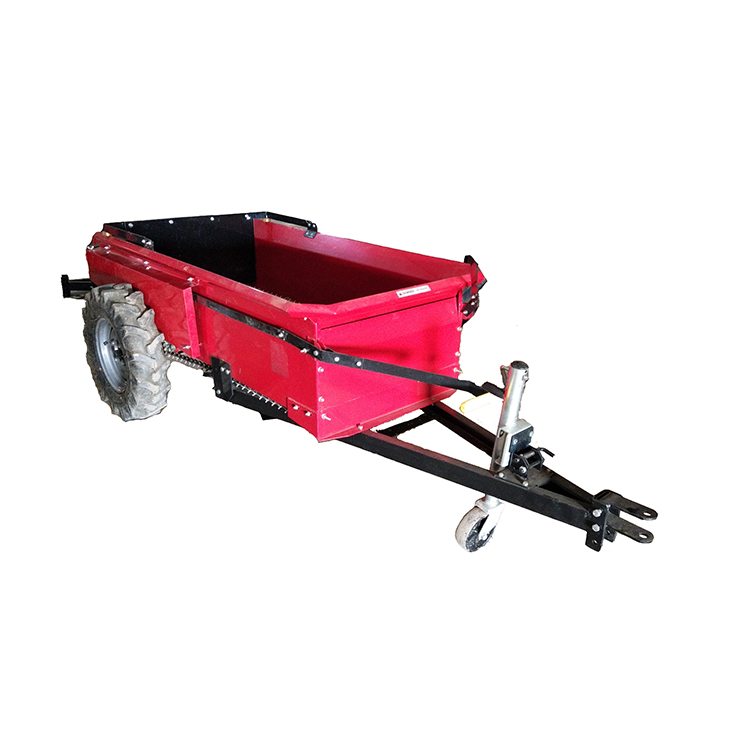 Traktor üçün peyin yayılması